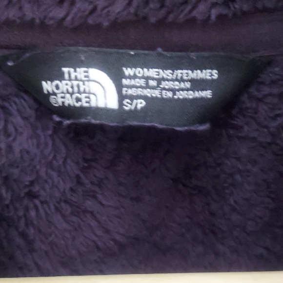 The North Face Deep Purple Osito High Pile Fleece Full Zip Jacket Women’s Small - Picture 3 of 9
